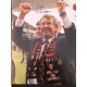 Signed picture of Alex Ferguson the Manchester United manager. 